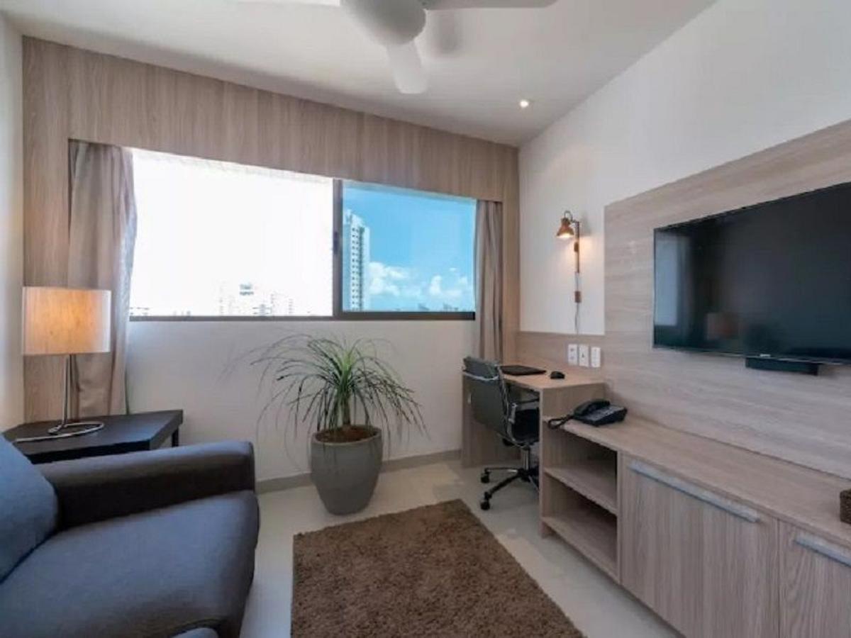 Excelente Flat Em Boa Viagem 2 Quartos Beach Class Ideal Para Familia Ou Viagens De Negocio Nob1804 Recife Exteriör bild